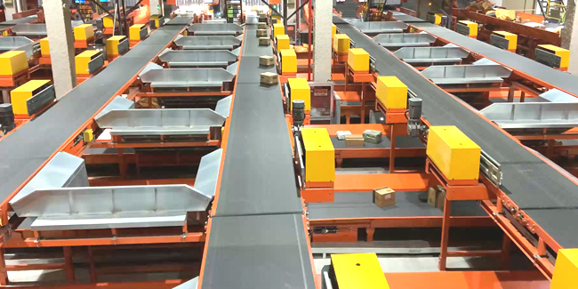 低速重載擺臂分揀線(xiàn)