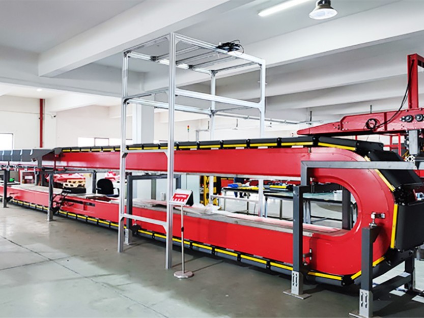 直線(xiàn)交叉帶分揀機 直線(xiàn)交叉帶分揀機